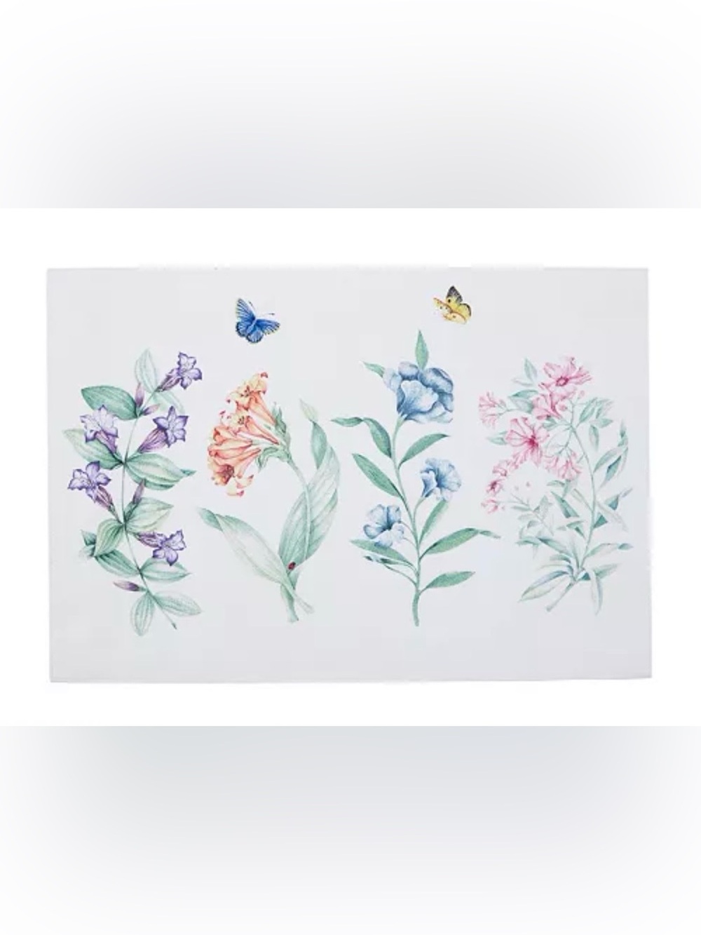 Lenox Butterfly Meadow Garden Placemat Set of 4